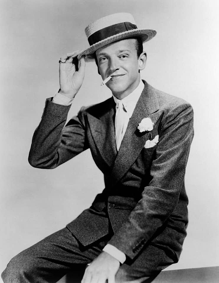 Retrato de Fred Astaire