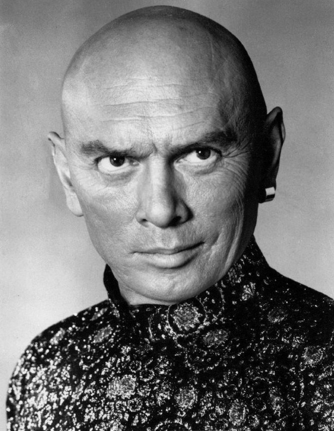 Retrato de Yul Brynner