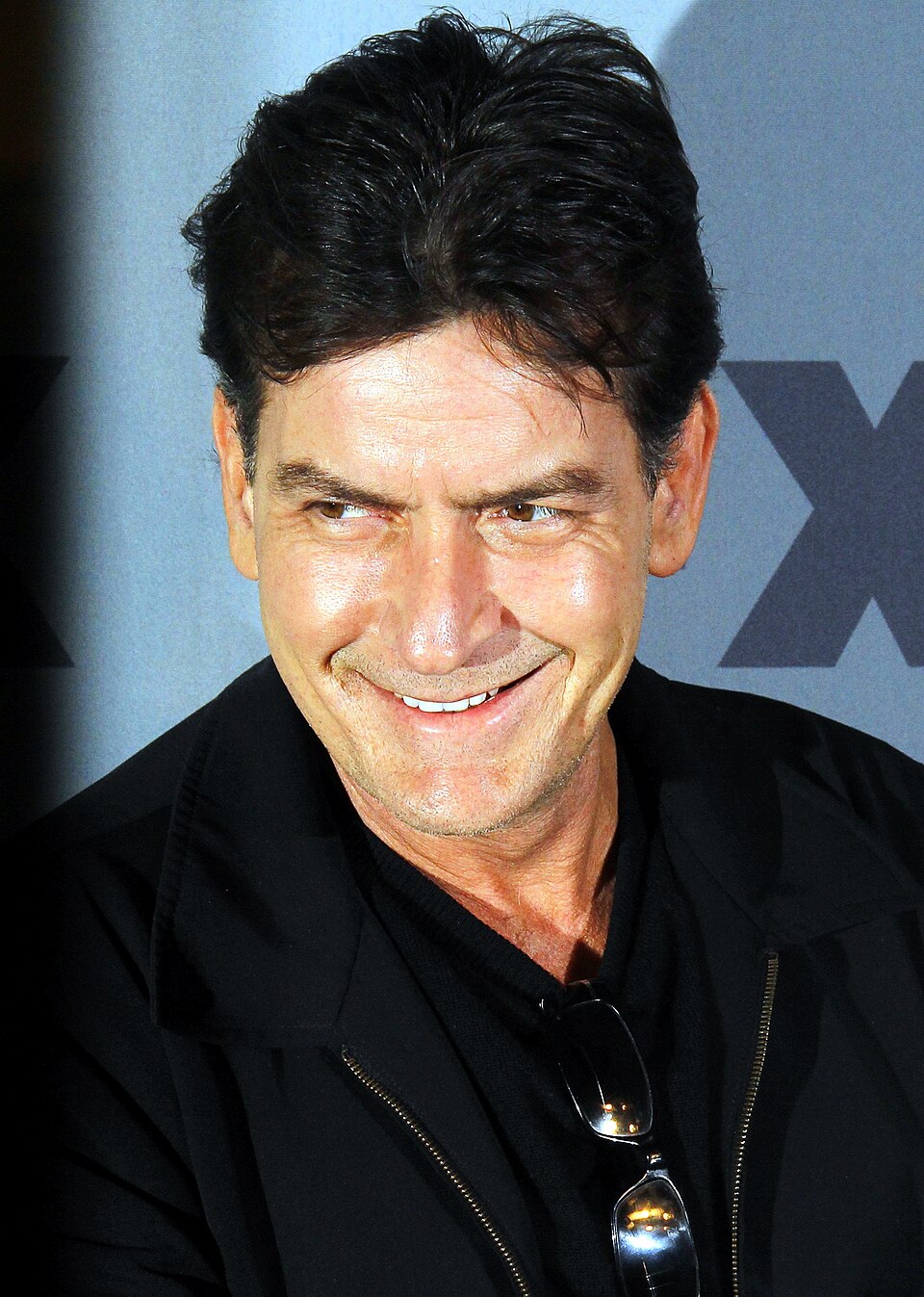 Retrato de Charlie Sheen