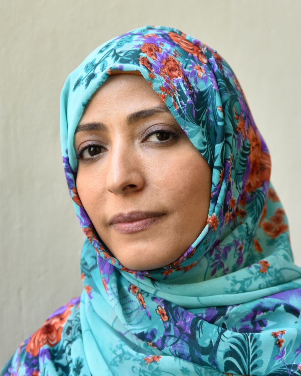 Retrato de Tawakel Karman