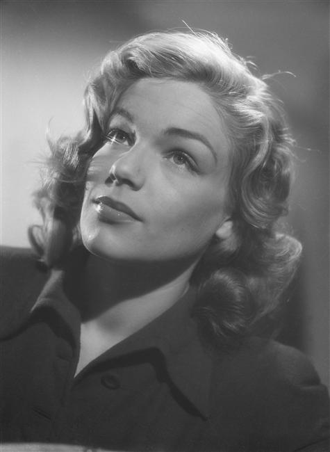 Retrato de Simone Signoret