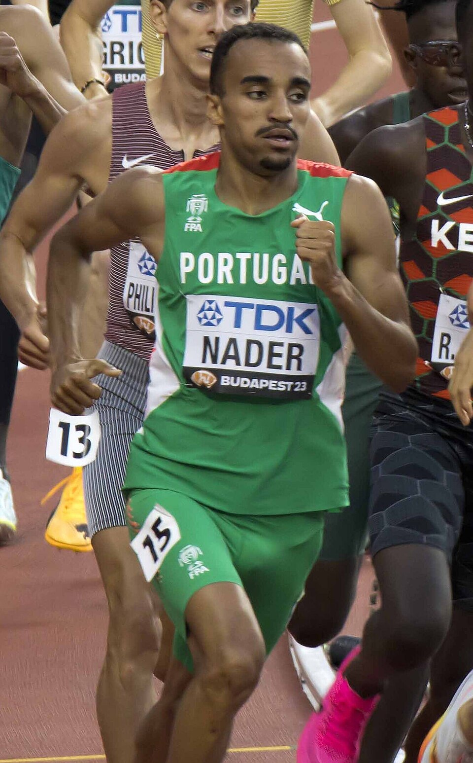 Retrato de Isaac Nader