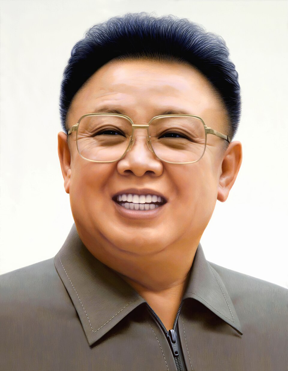 Retrato de Kim Jong-il