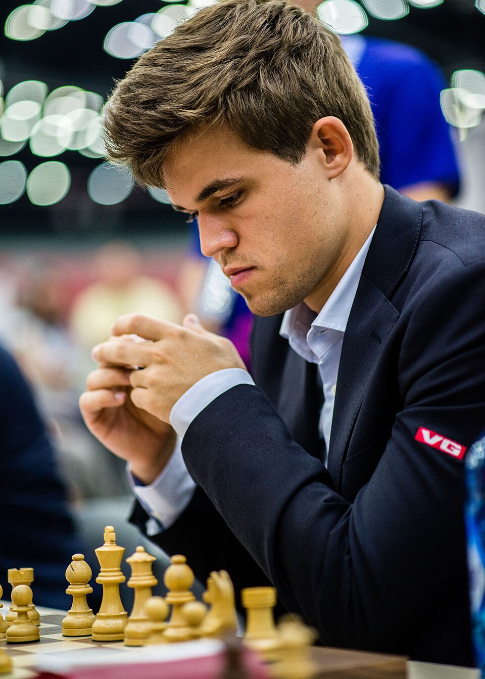 Retrato de Magnus Carlsen