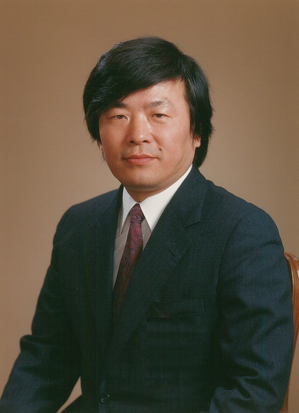 Retrato de Susumu Tonegawa