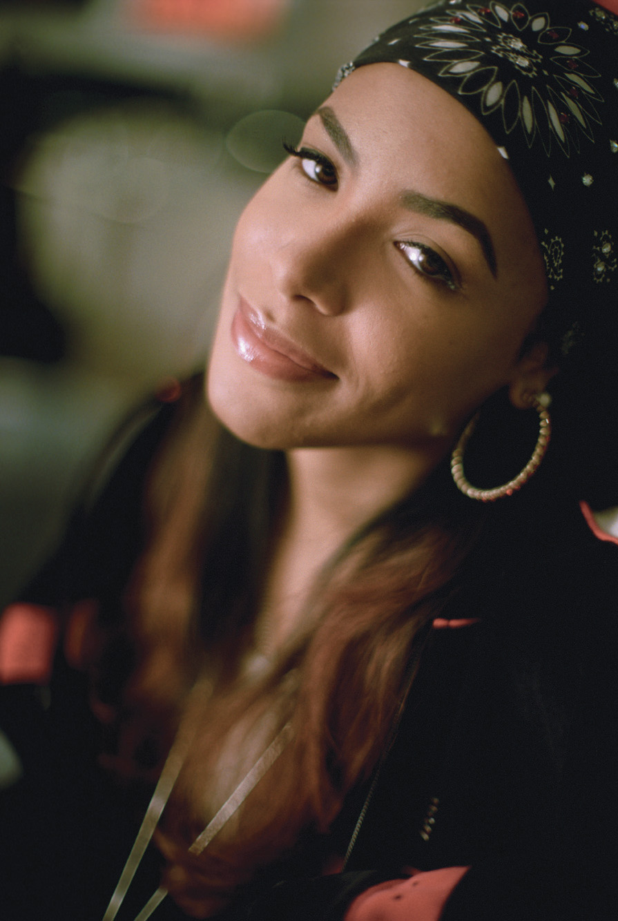 Retrato de Aaliyah