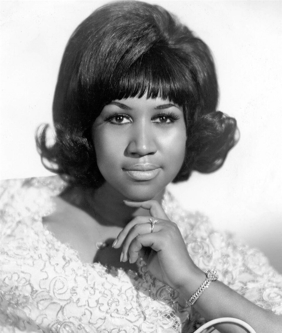 Retrato de Aretha Franklin