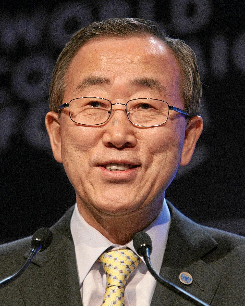 Retrato de Ban Ki-moon