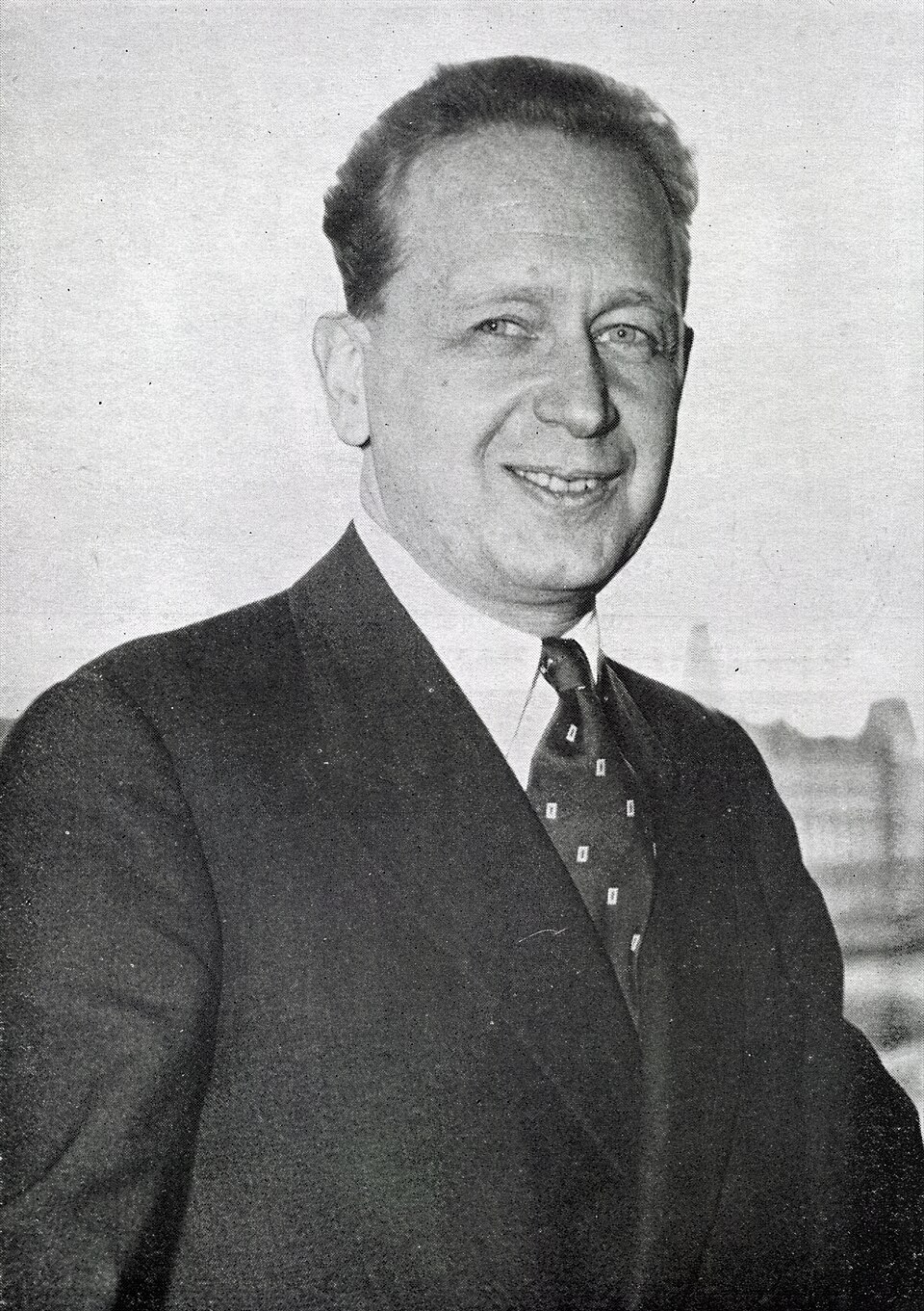 Retrato de Dag Hammarskjöld