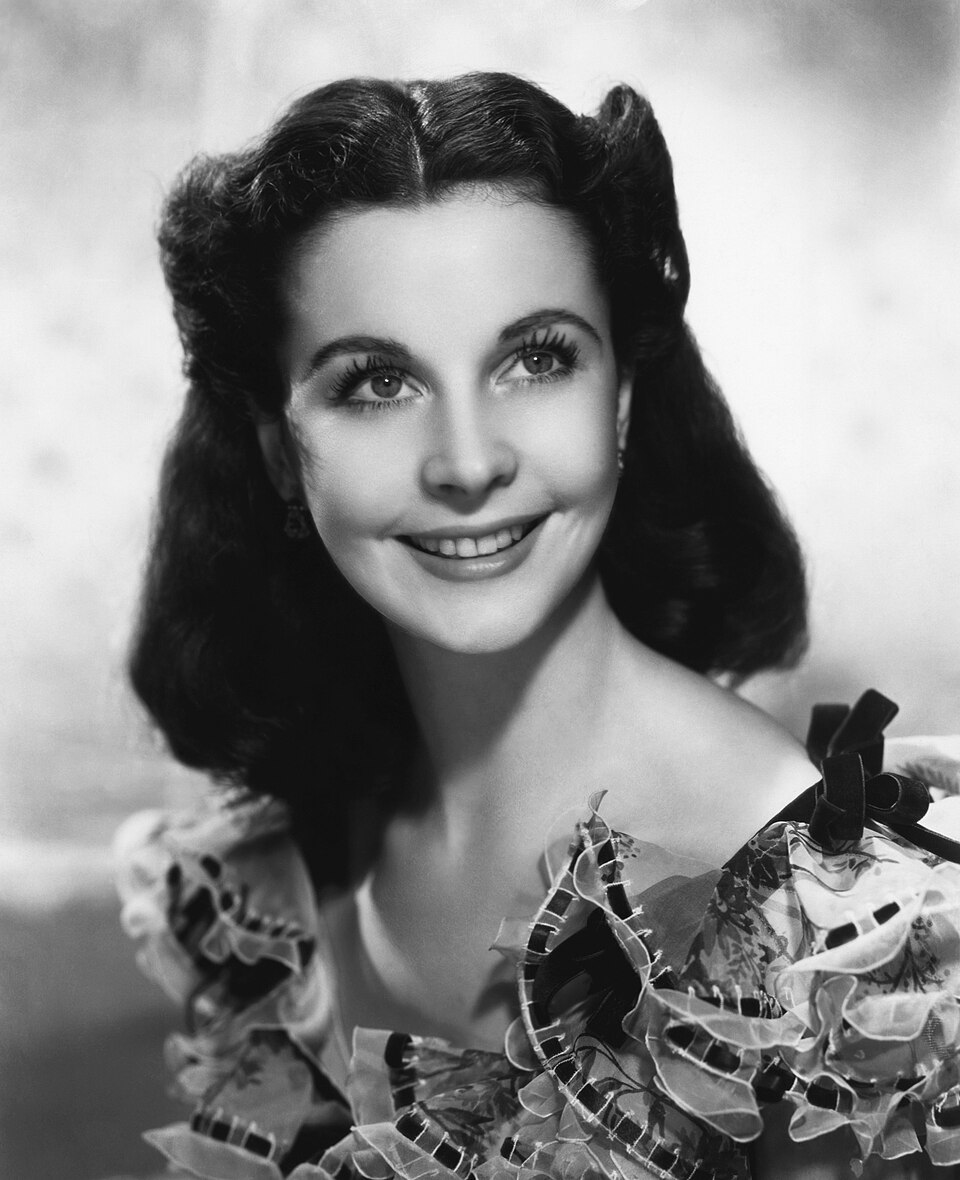 Retrato de Vivien Leigh