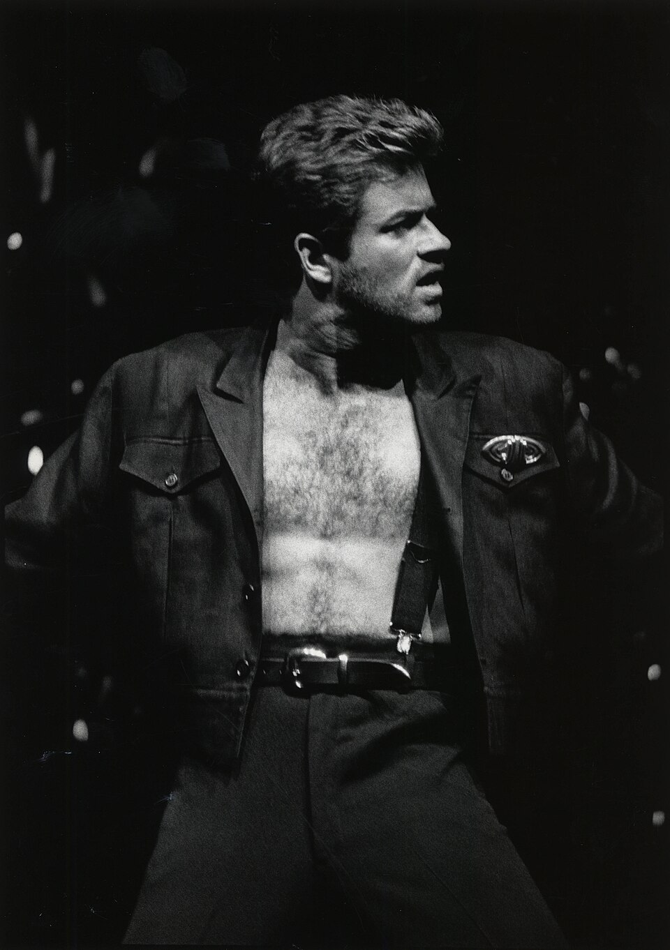 Retrato de George Michael
