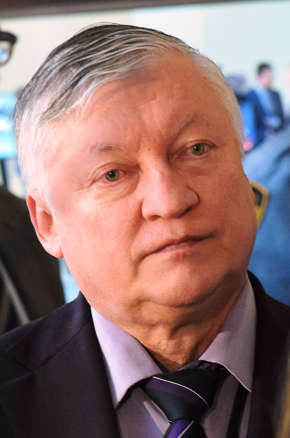 Retrato de Anatoly Karpov