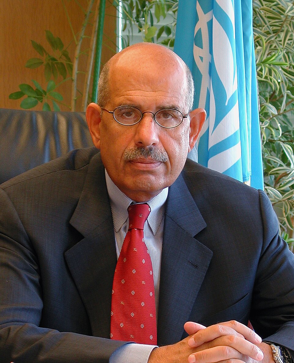Retrato de Mohamed ElBaradei