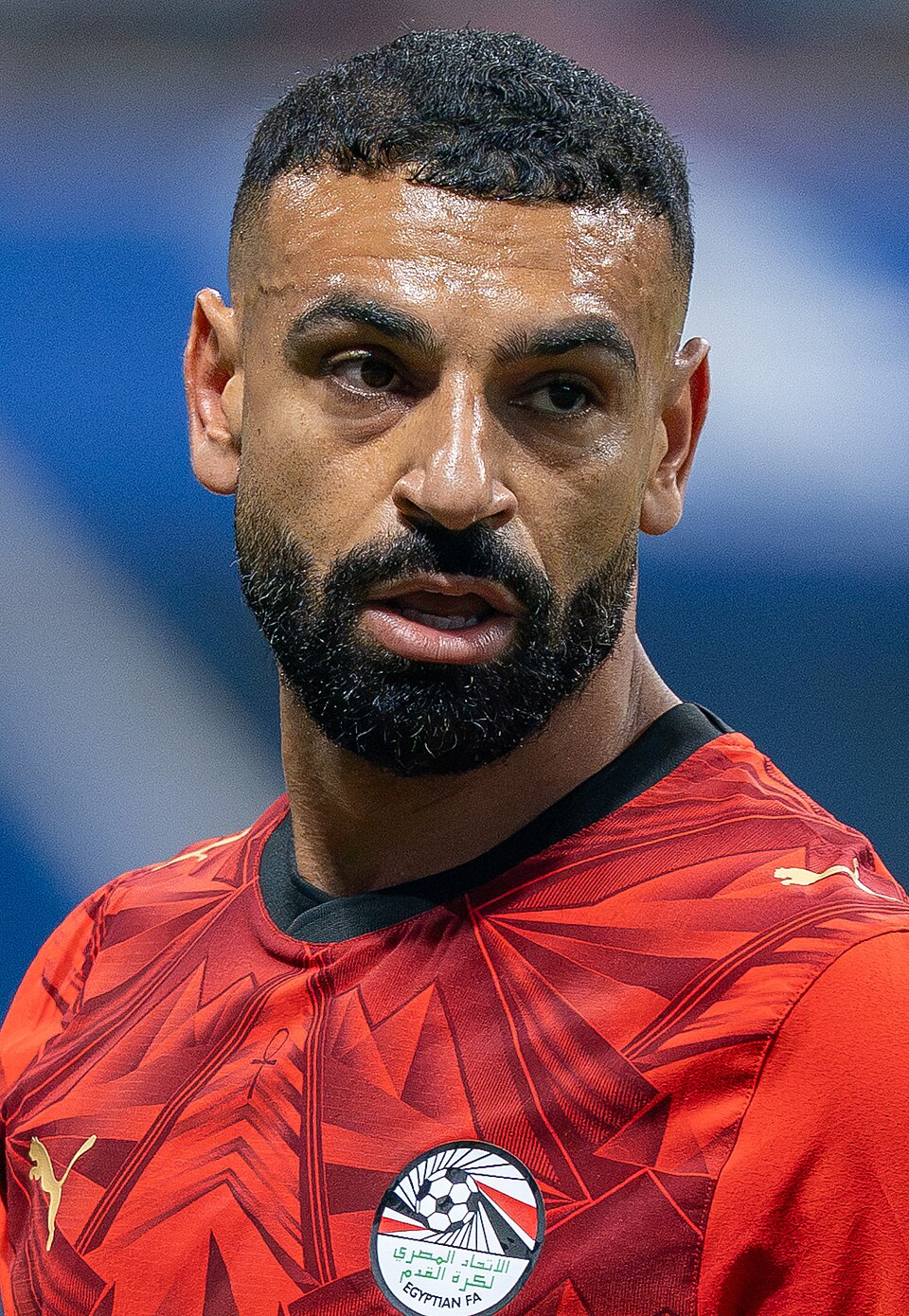 Retrato de Mohamed Salah