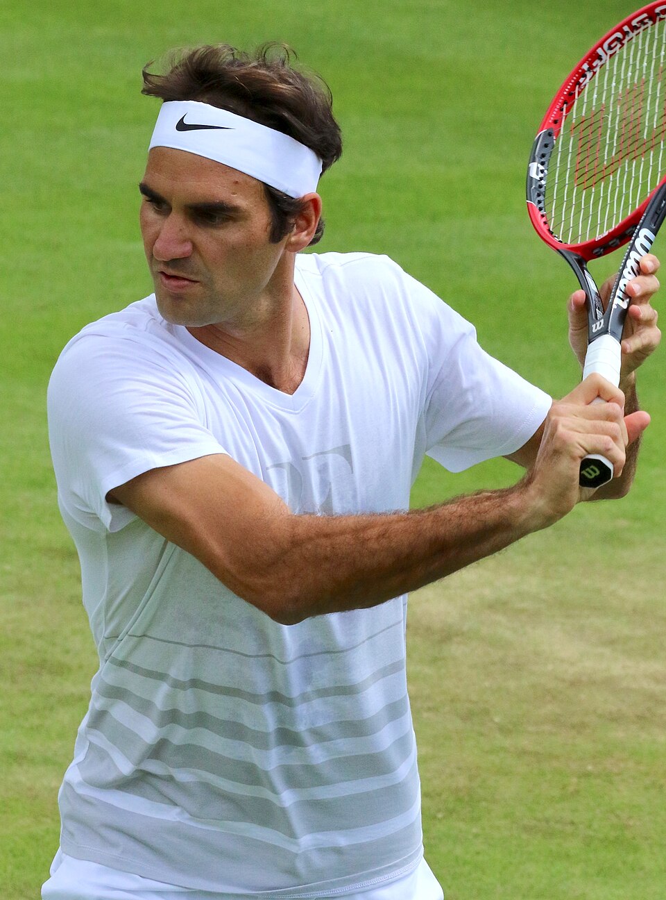 Retrato de Roger Federer