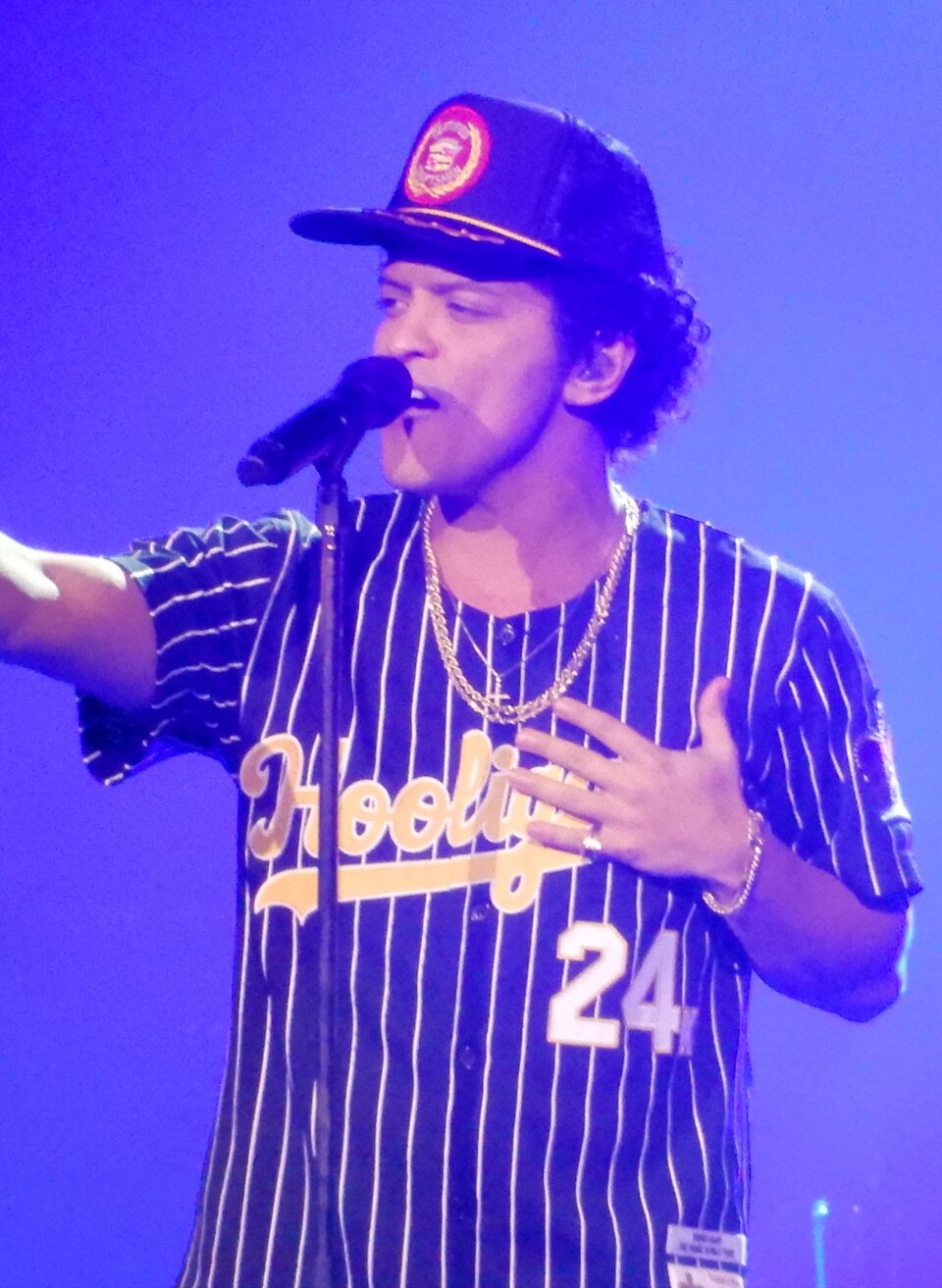 Retrato de Bruno Mars