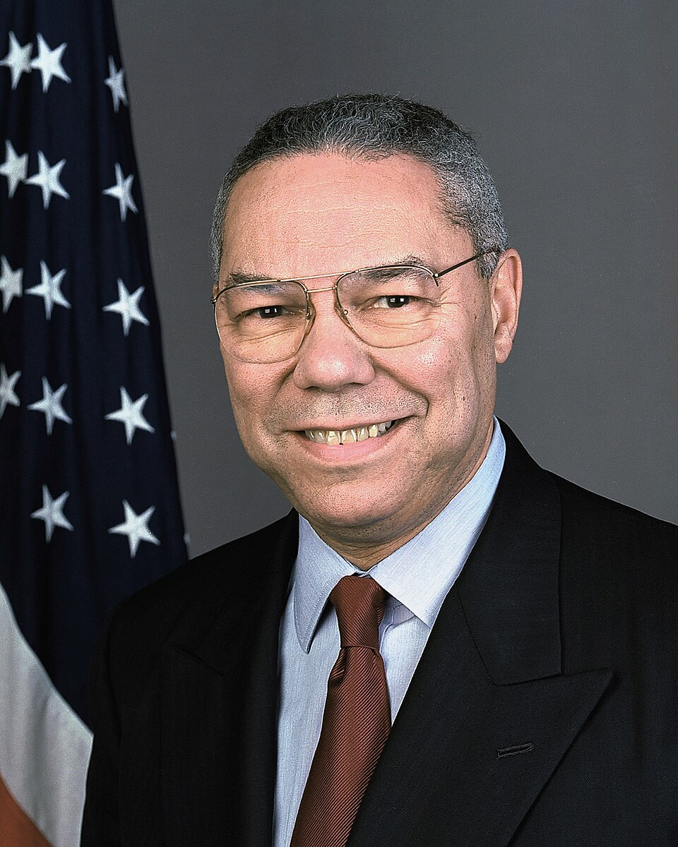 Retrato de Colin Powell