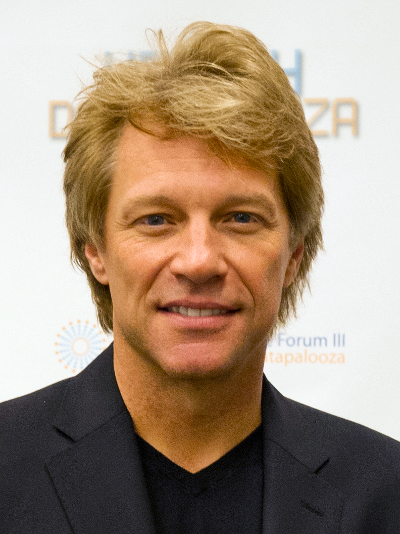 Retrato de Jon Bon Jovi