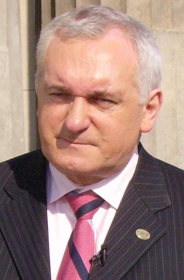 Retrato de Bertie Ahern
