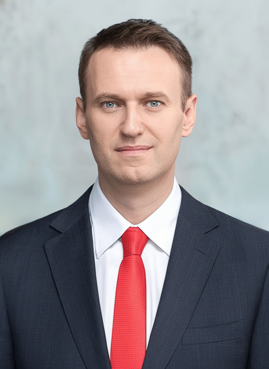 Retrato de Alexei Navalny