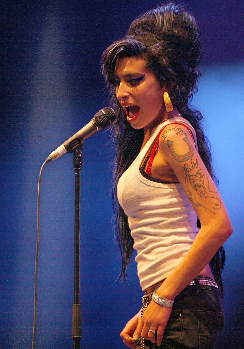 Retrato de Amy Winehouse