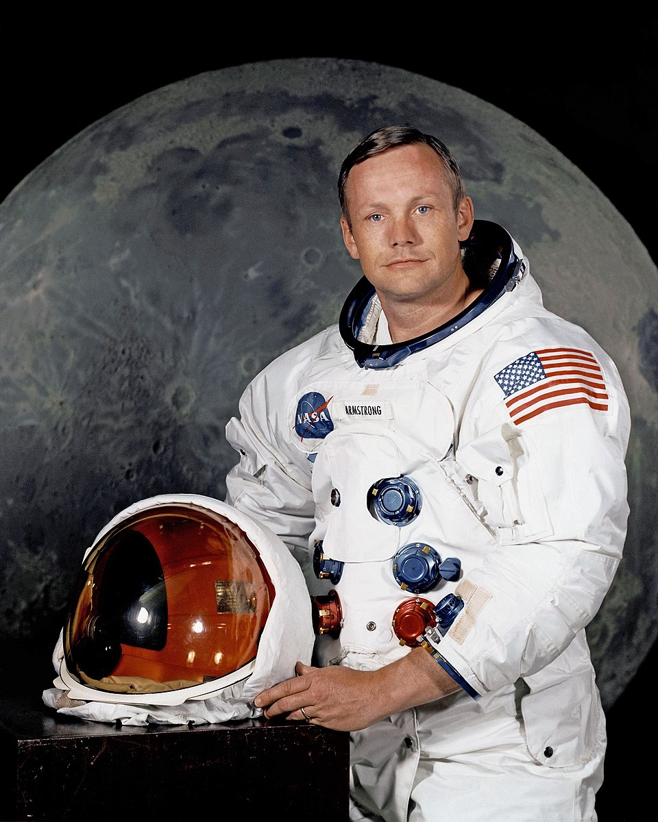Retrato de Neil Armstrong