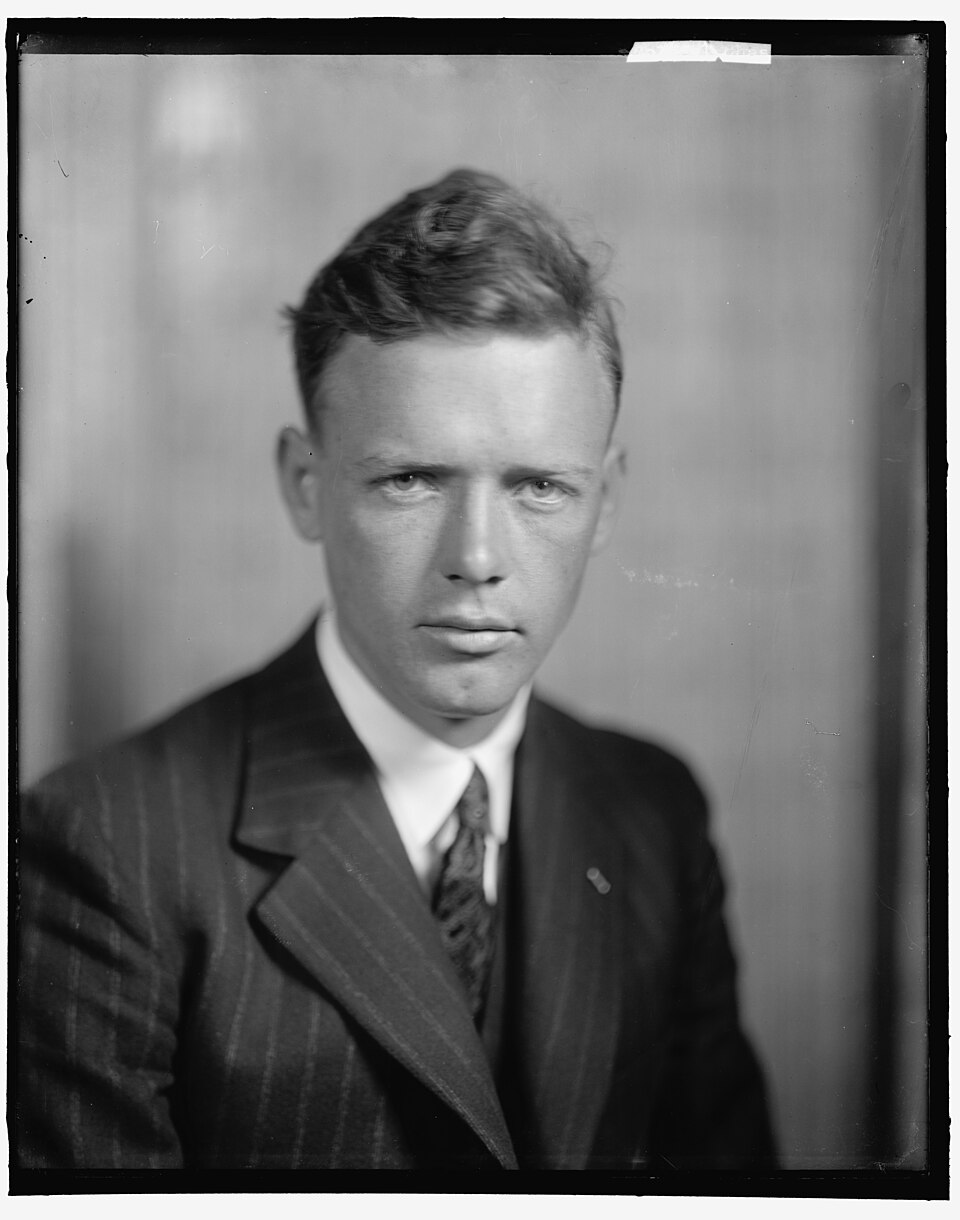 Retrato de Charles Lindbergh