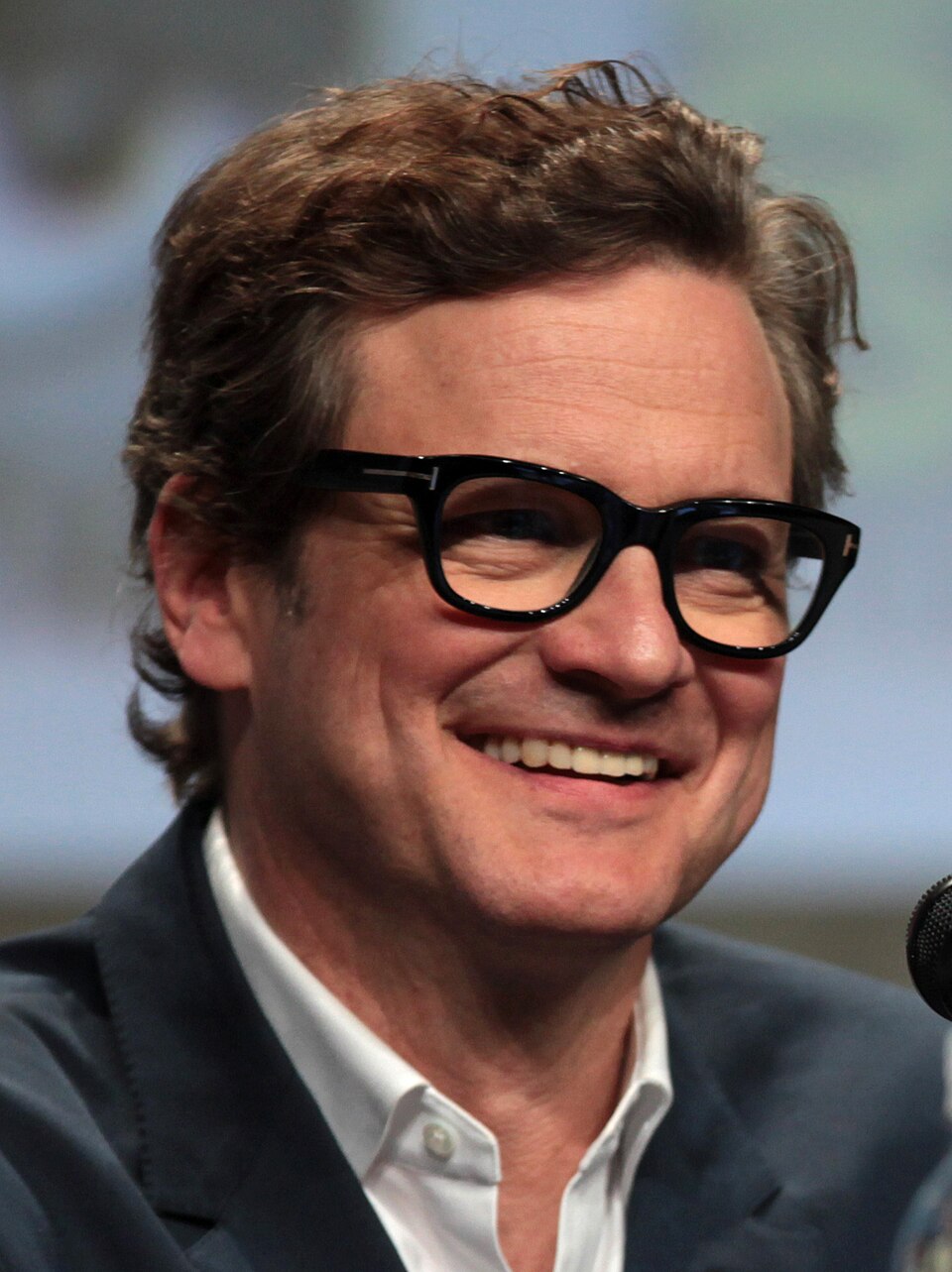 Retrato de Colin Firth