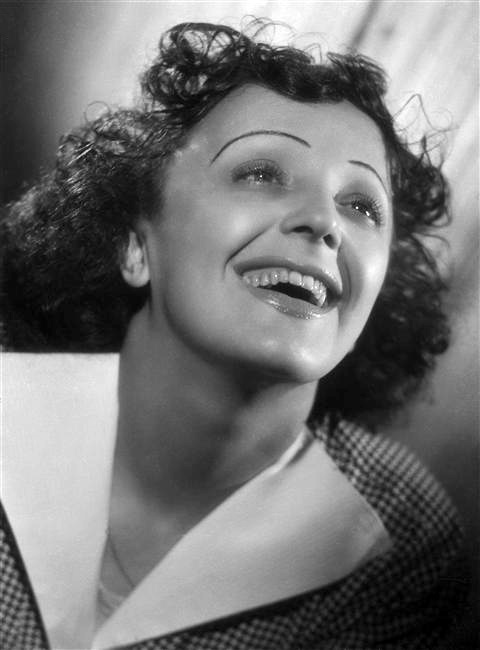 Retrato de Édith Piaf