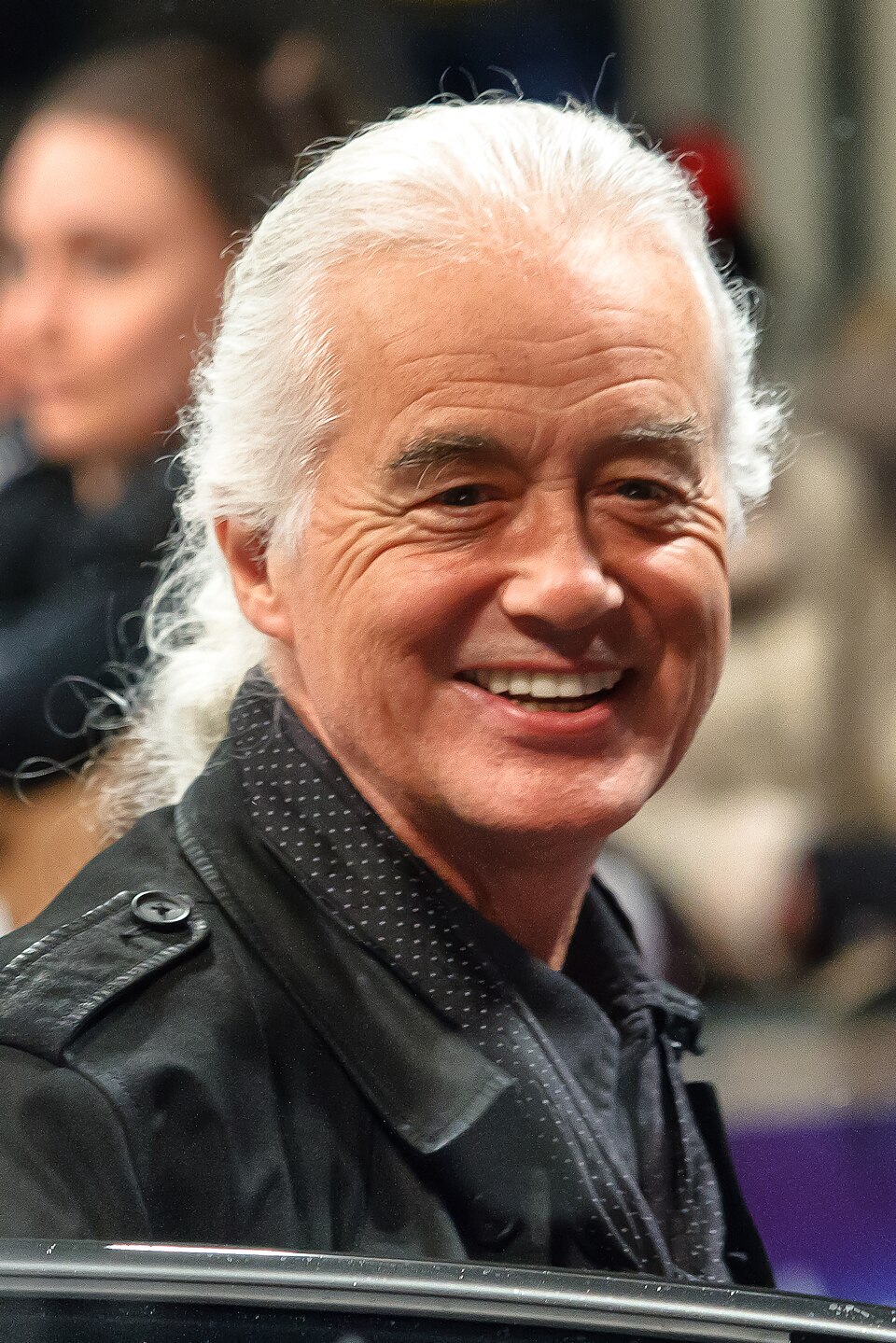 Retrato de Jimmy Page
