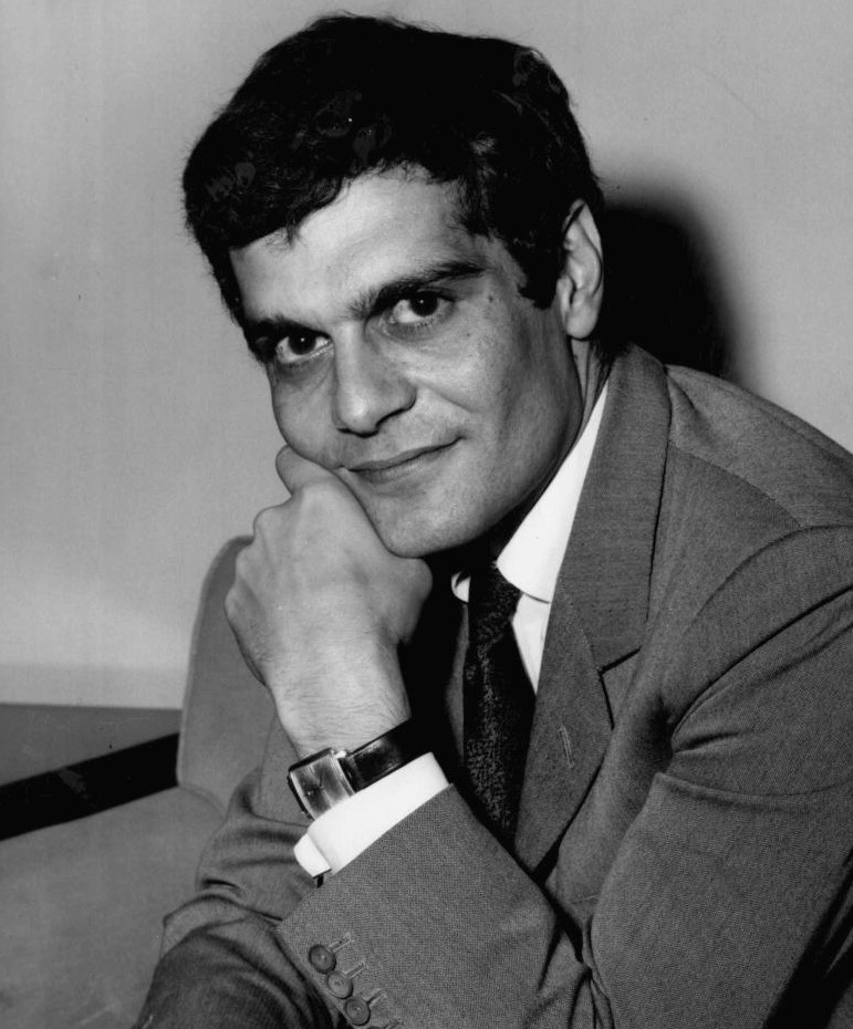 Retrato de Omar Sharif