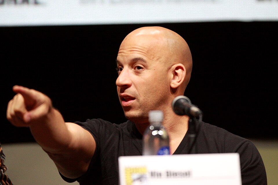Retrato de Vin Diesel