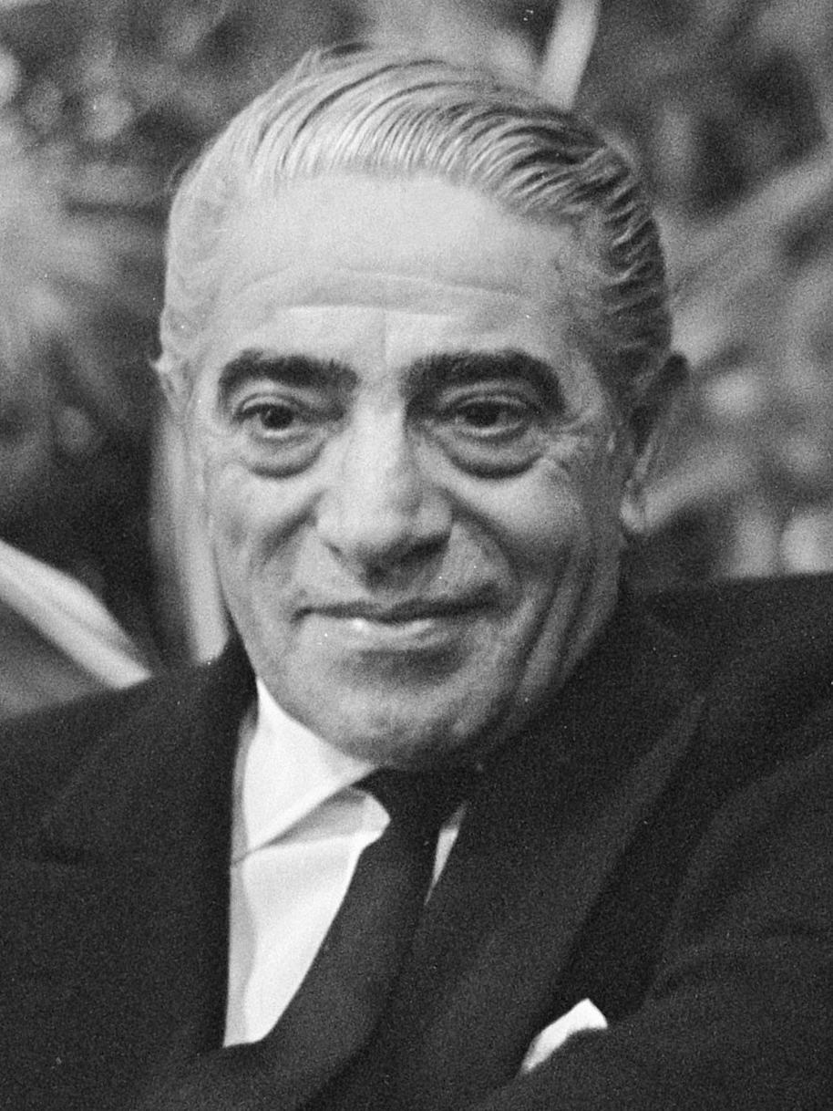 Retrato de Aristóteles Onassis