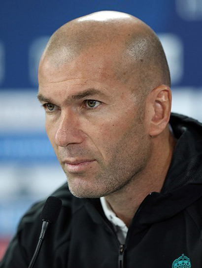 Retrato de Zinédine Zidane