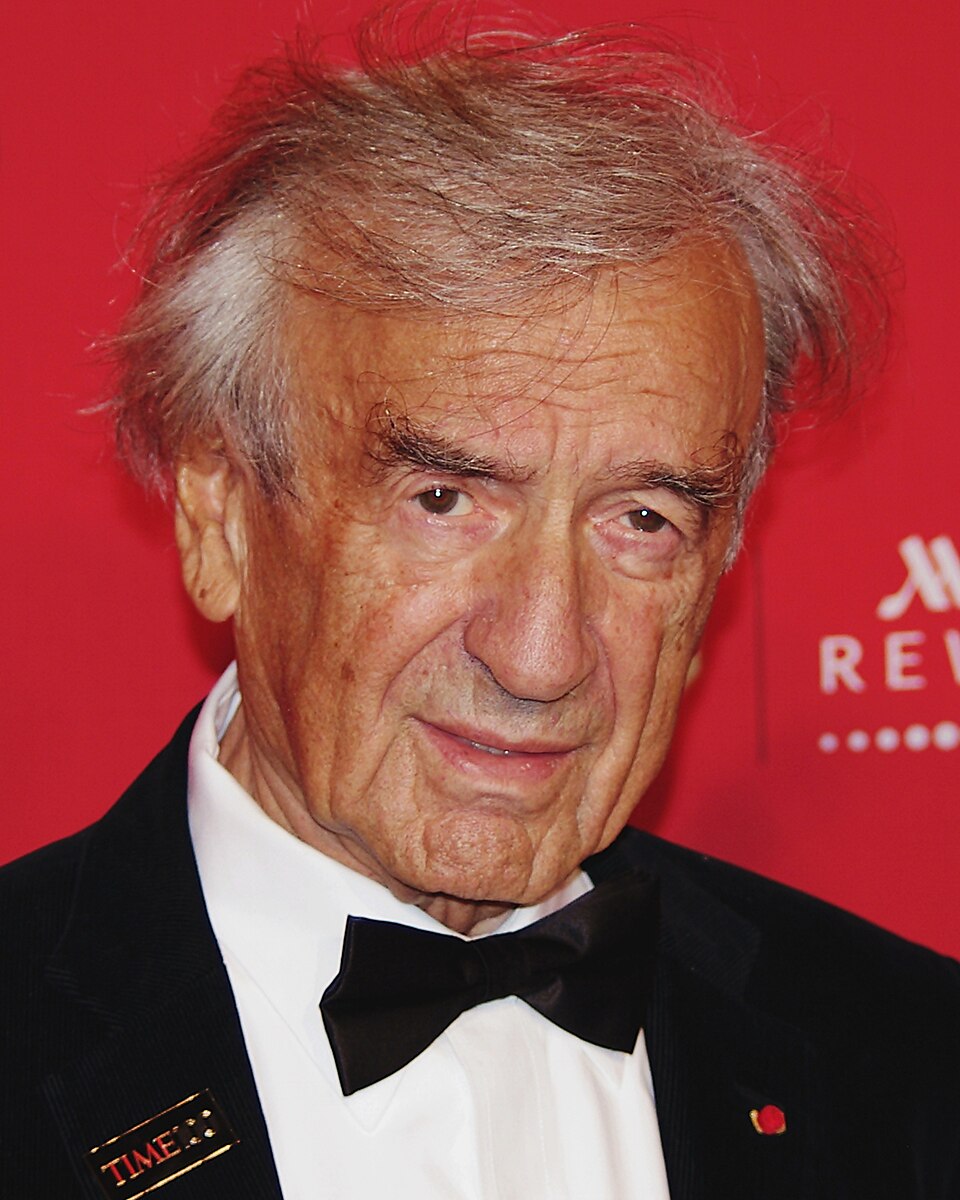 Retrato de Elie Wiesel