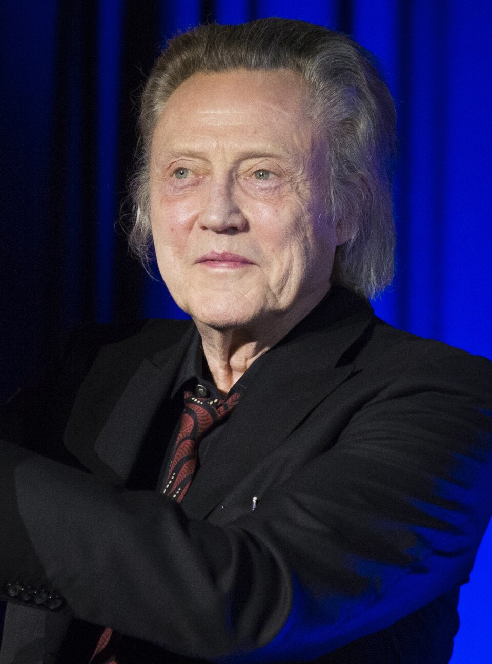 Retrato de Christopher Walken