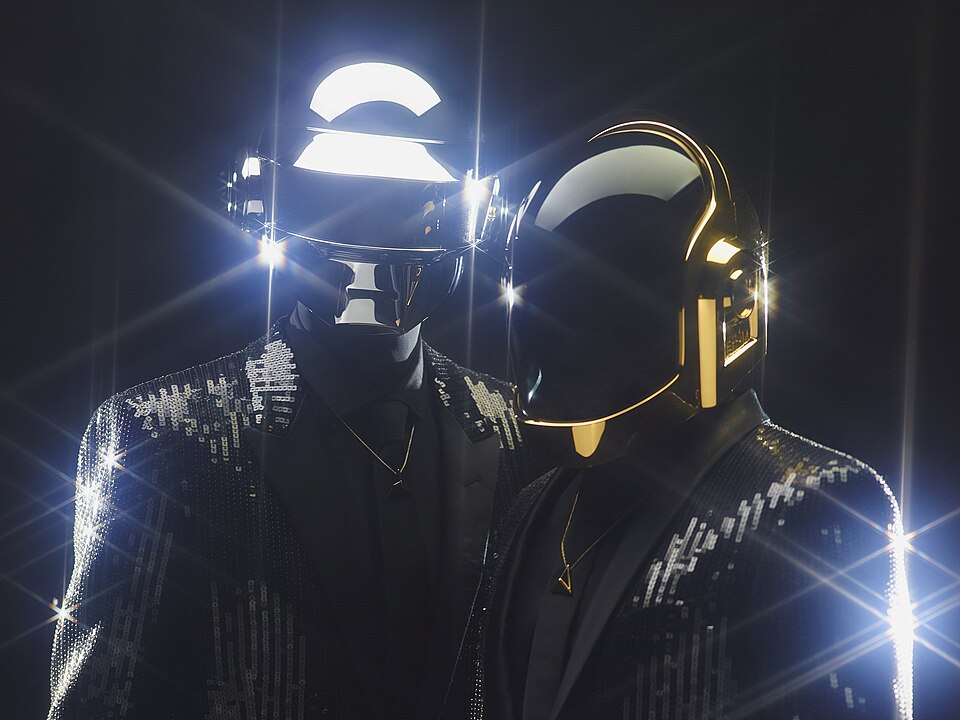 Fotografia de Daft Punk e The Weeknd