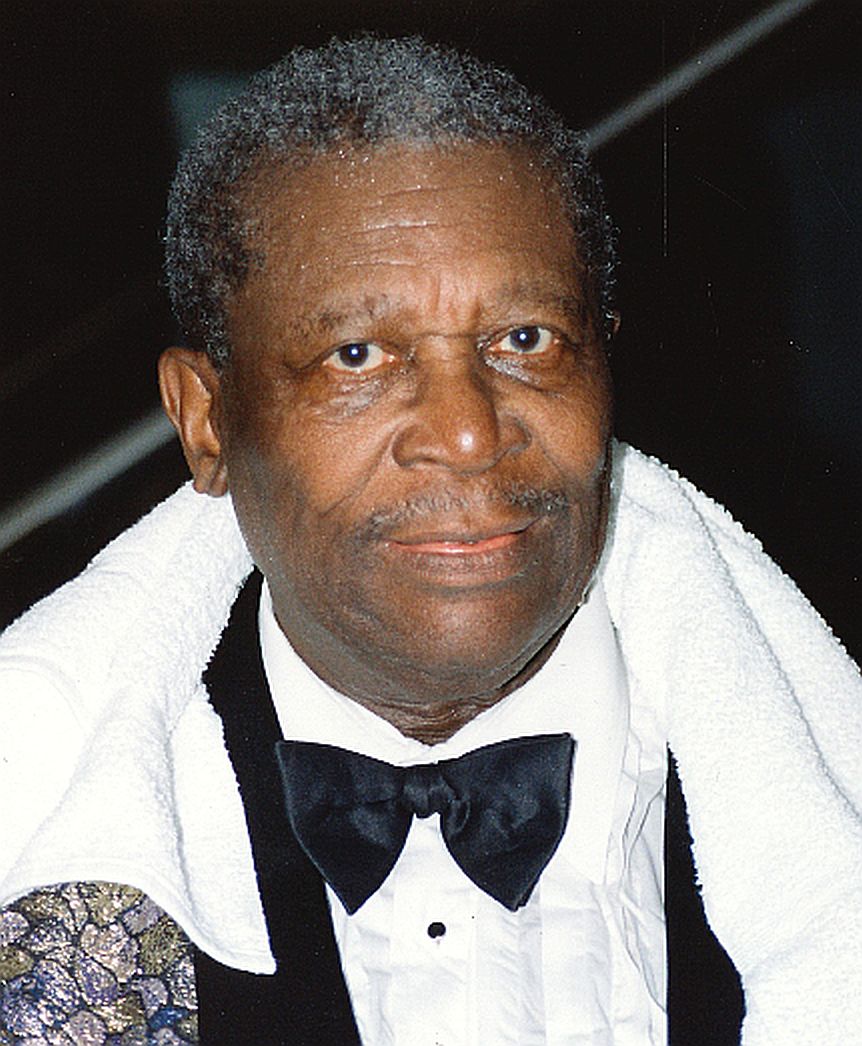 Retrato de B. B. King