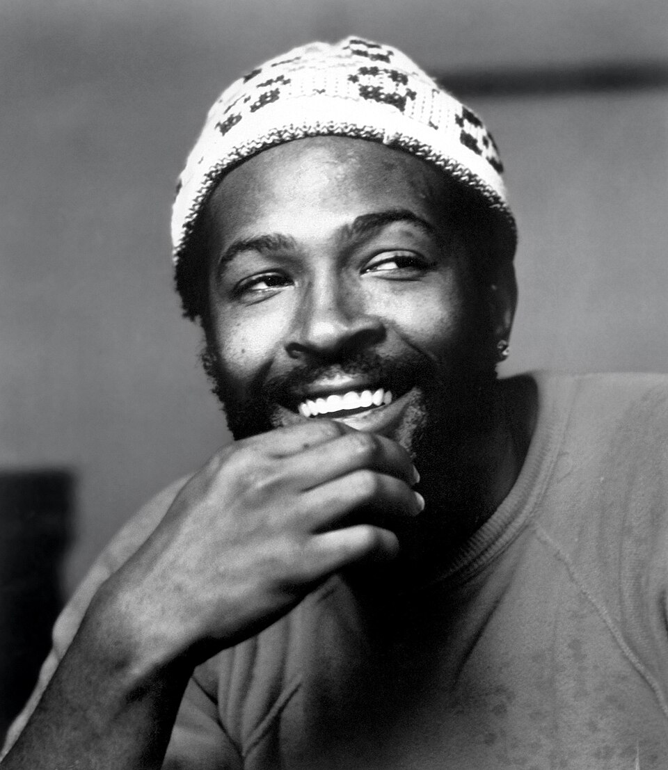Retrato de Marvin Gaye