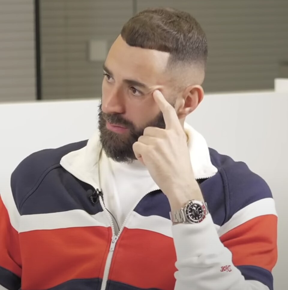 Retrato de Karim Benzema