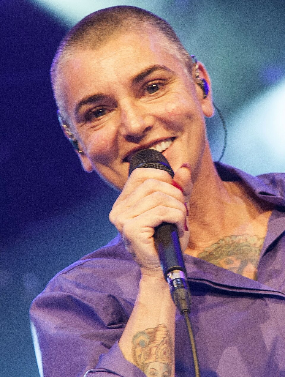 Fotografia de Sinéad O'Connor
