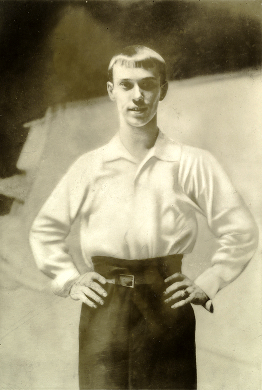 Retrato de Vaslav Nijinsky