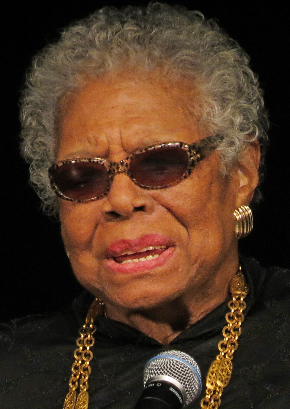 Retrato de Maya Angelou