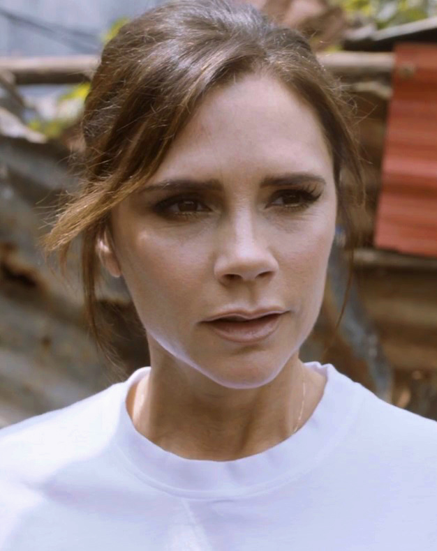 Retrato de Victoria Beckham
