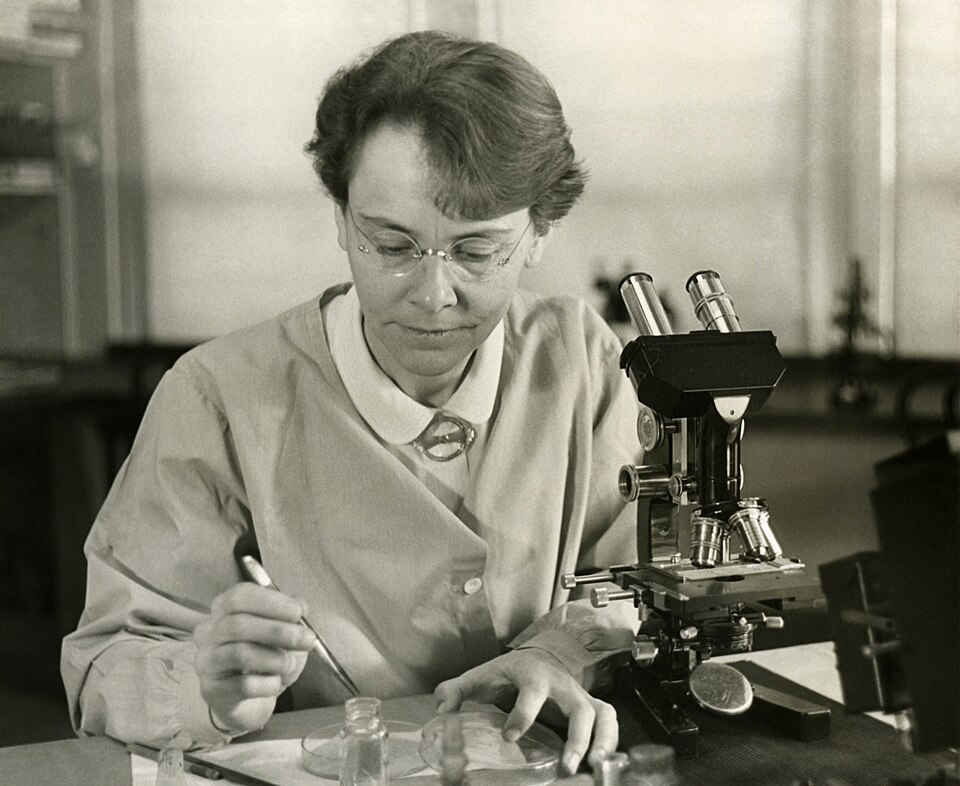 Retrato de Barbara McClintock