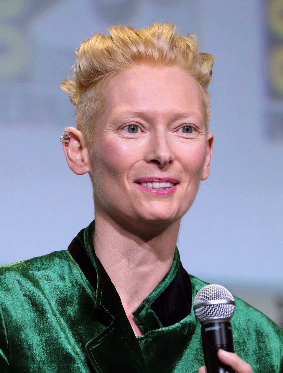Retrato de Tilda Swinton