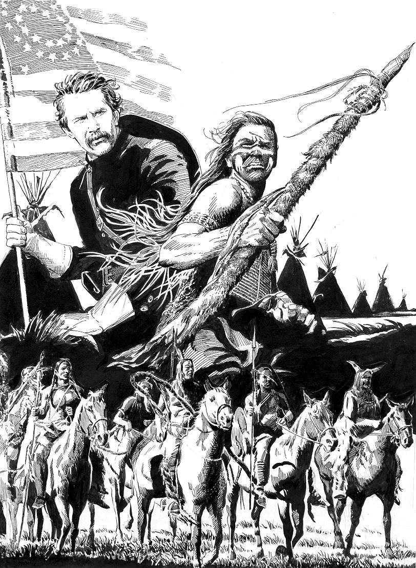 Retrato de Dances with Wolves