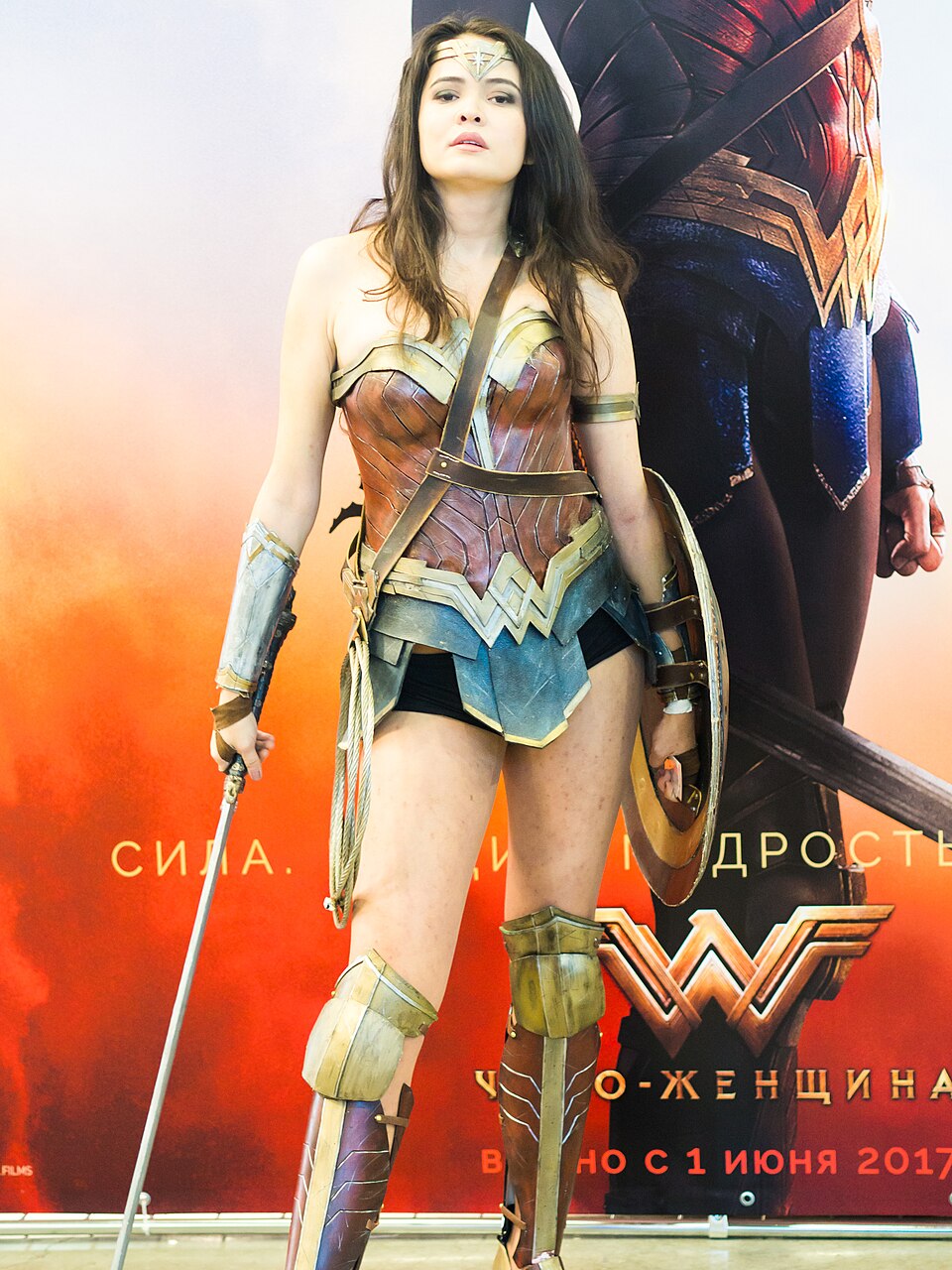 Retrato de Wonder Woman