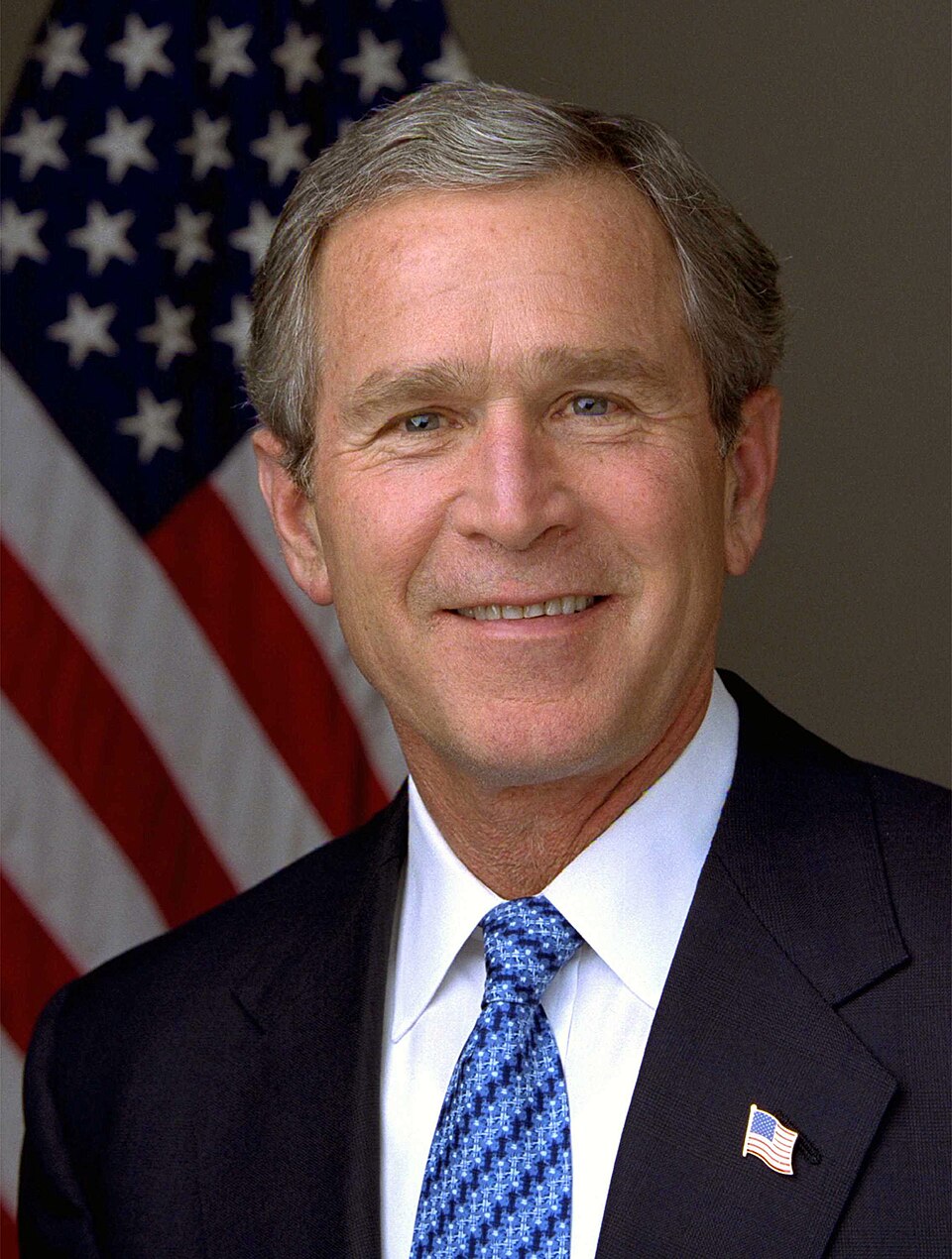 Retrato de George W. Bush