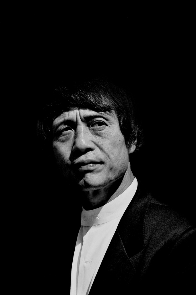 Retrato de Tadao Ando